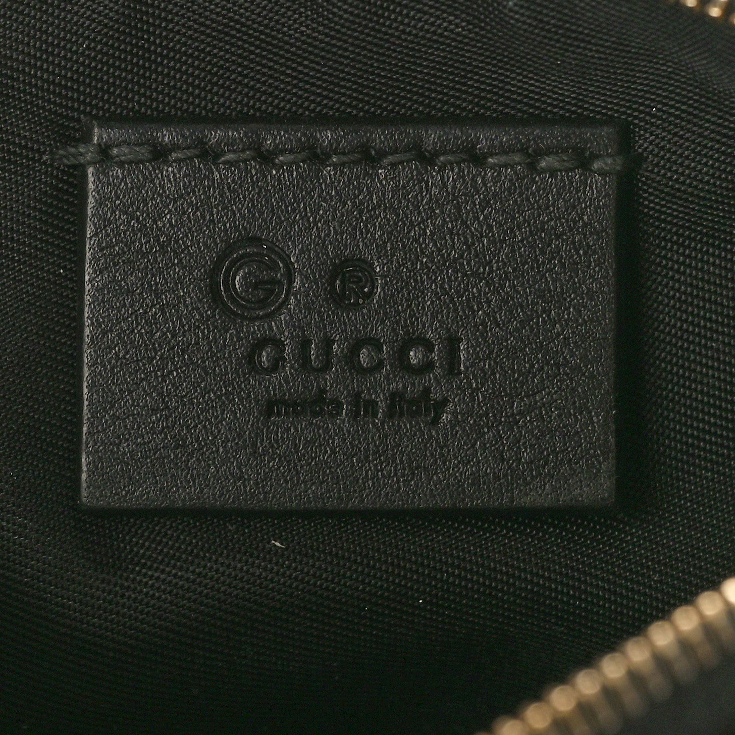 Gucci Microguccissima Key Ring Coin Case Black 6 of 9