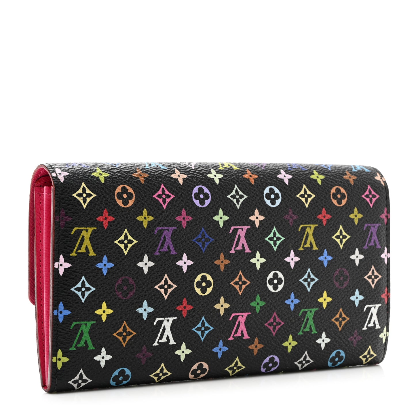 Monogram Multicolor Sarah Wallet Black Grenade