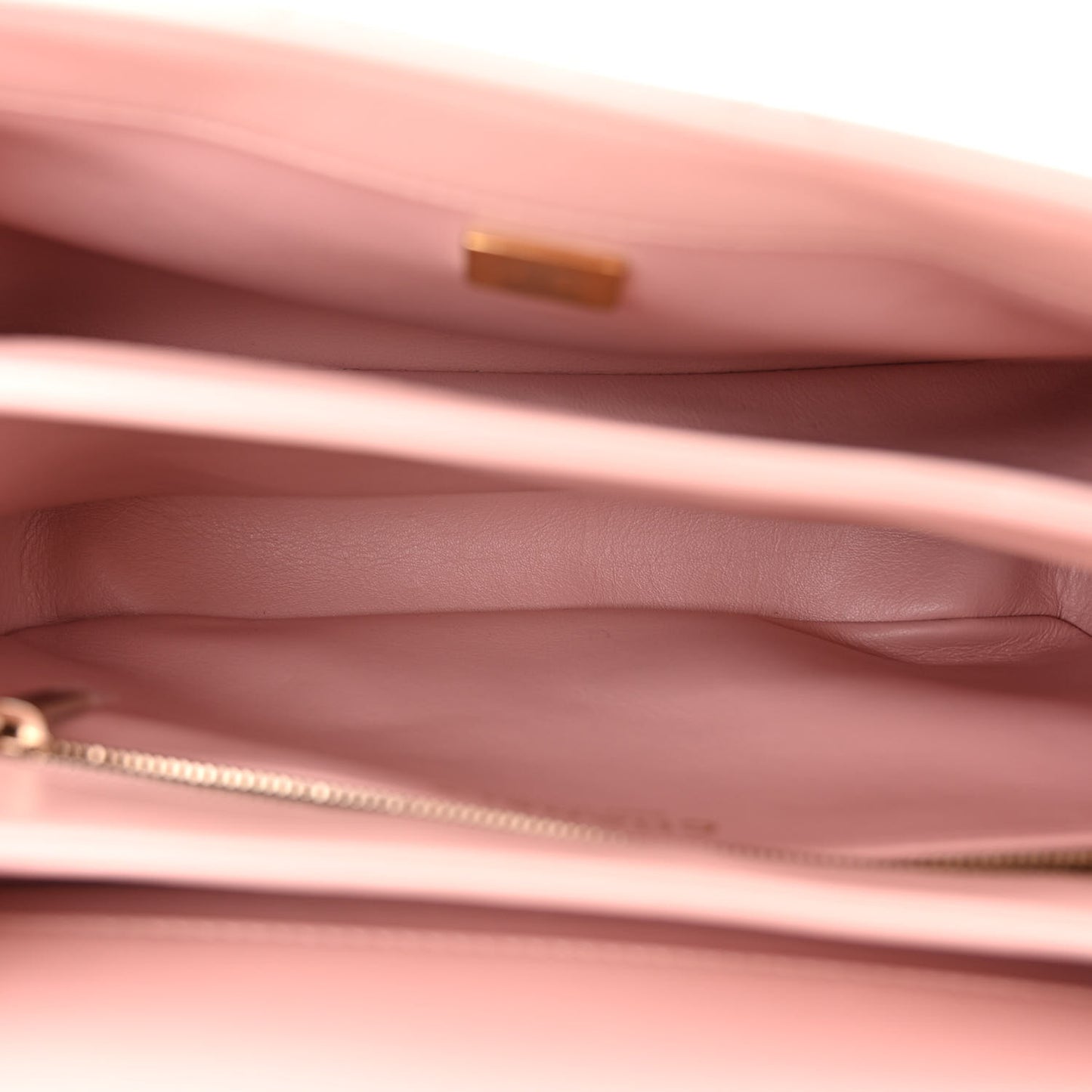 Lambskin Quilted Small Trendy Chain CC Flap Dual Handle Bag Light Pink