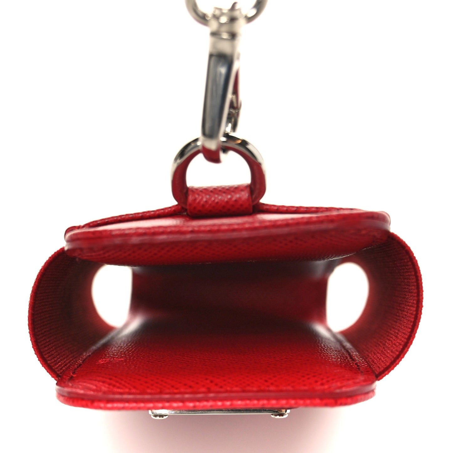 Saffiano Phone Case Pouch Fuoco