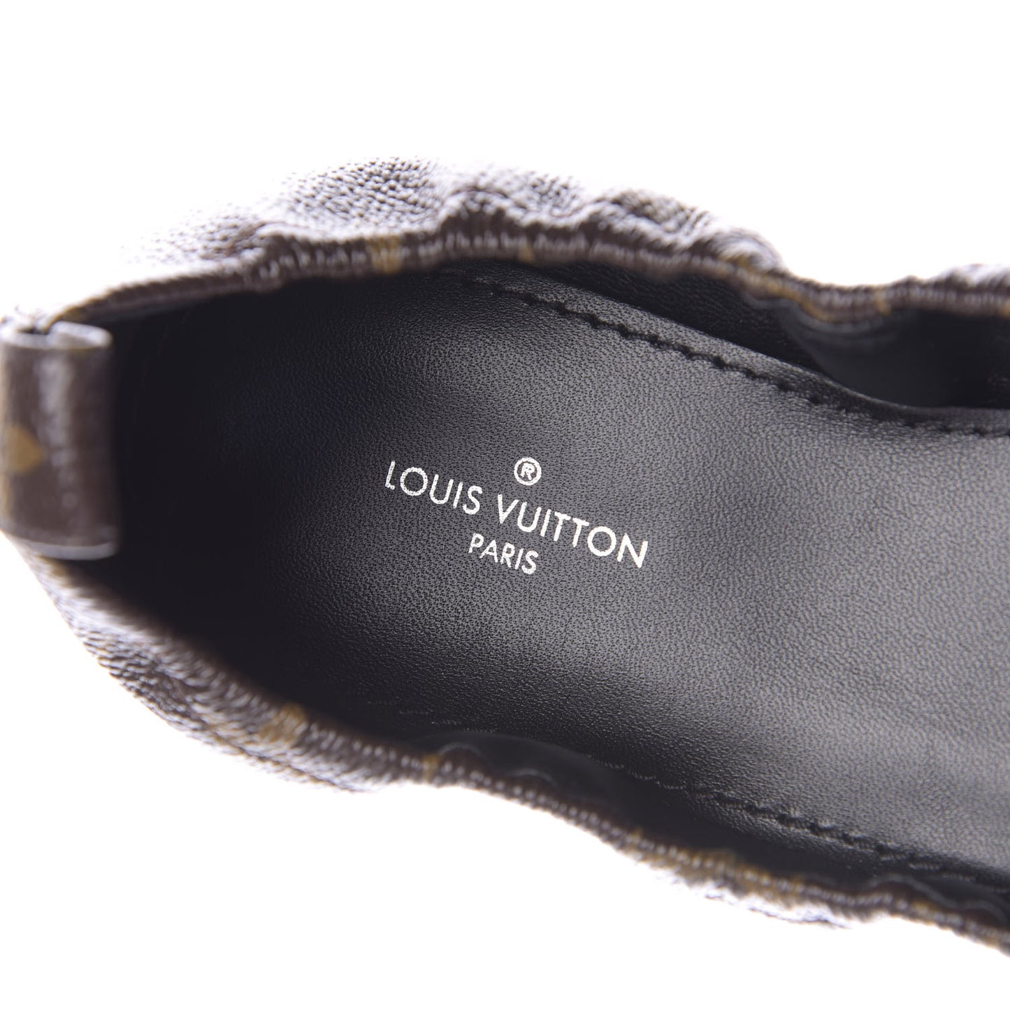 Monogram Flirty Ballerina Flats 35 Black