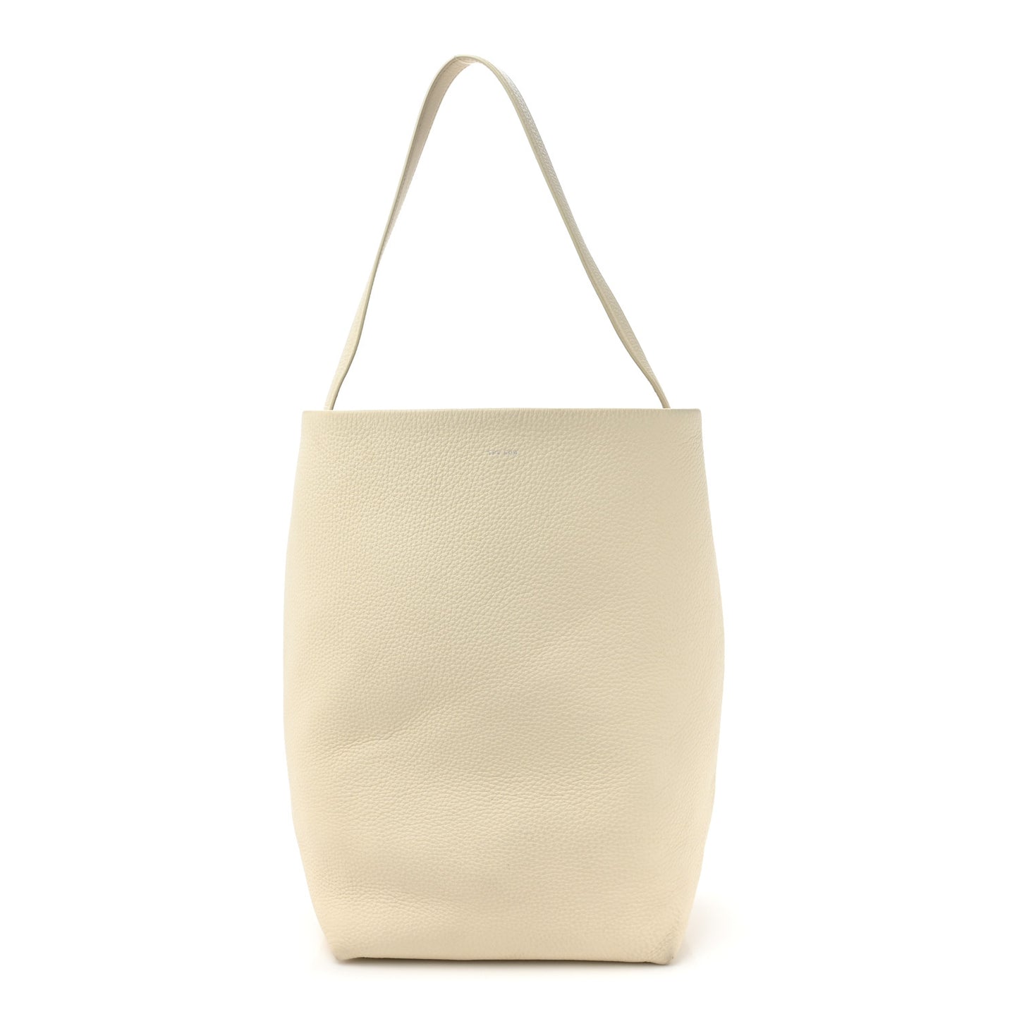 Grained Calfskin Large N/S Park Tote Ivory