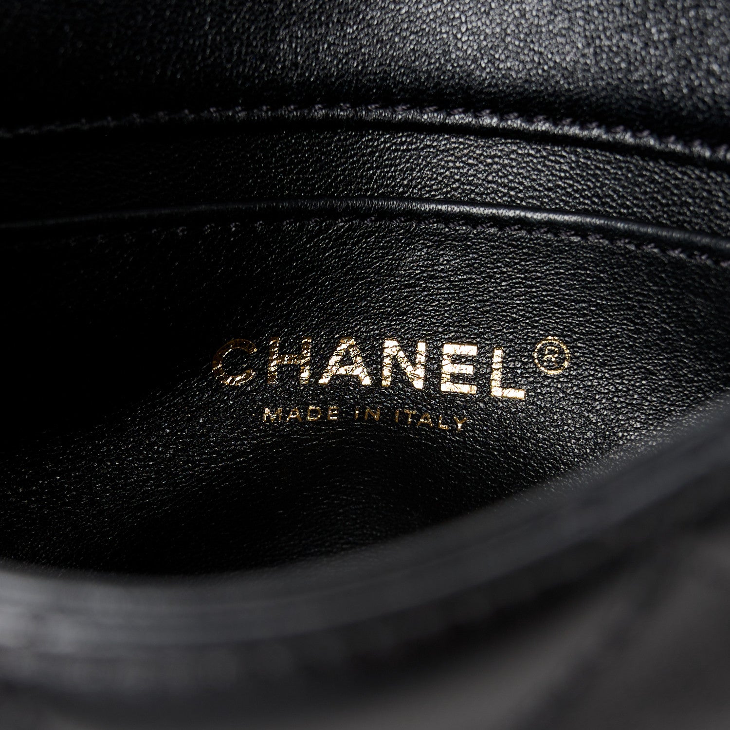 Chanel Shiny Lambskin Small Chain Is More Flap Black 7 of 11