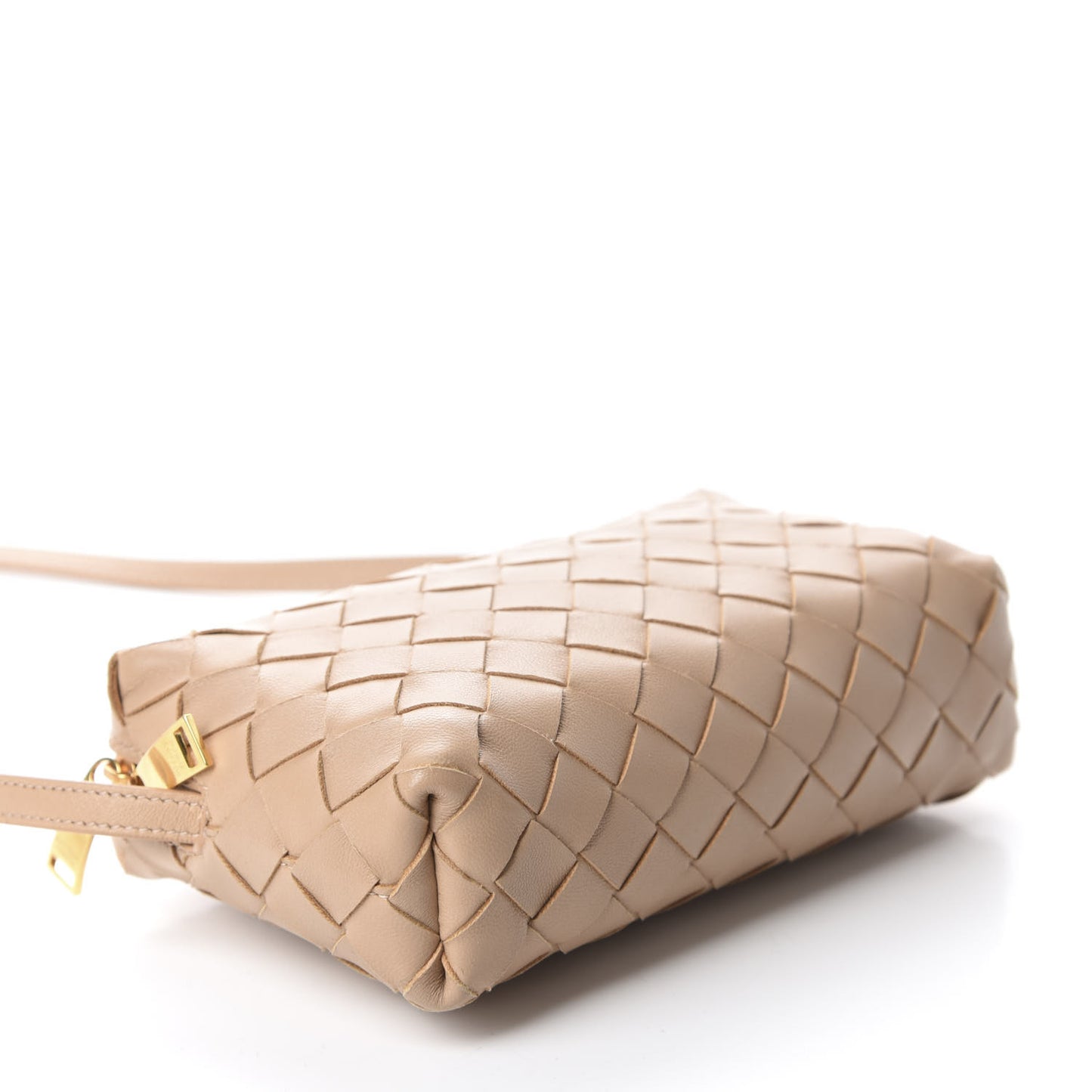 Nappa Intrecciato Mini Crossbody Maple