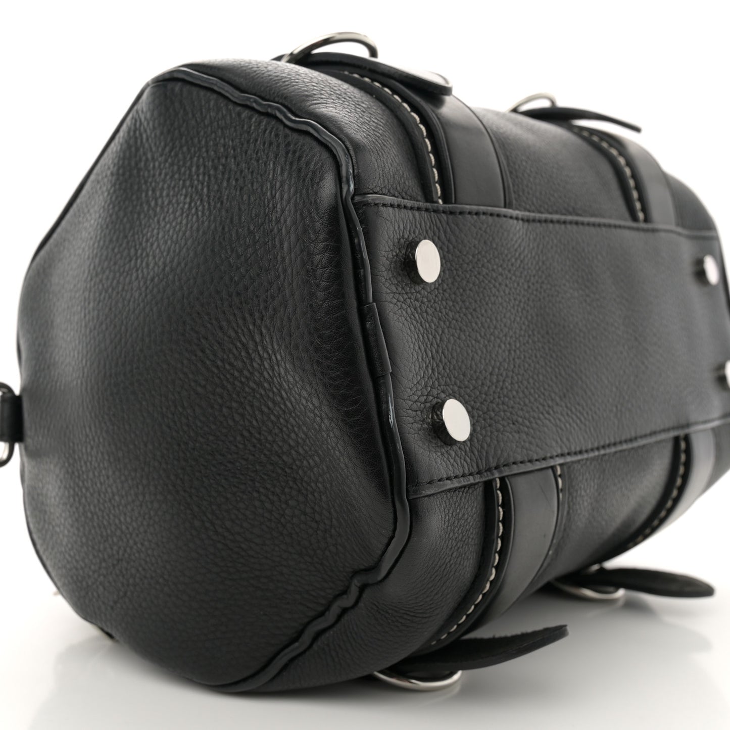 Pebbled Lambskin Rockie Black