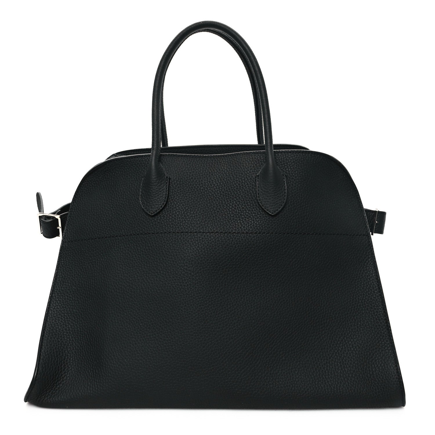 The Row Matte Grained Calfskin Soft Margaux 15 Black 1 of 10