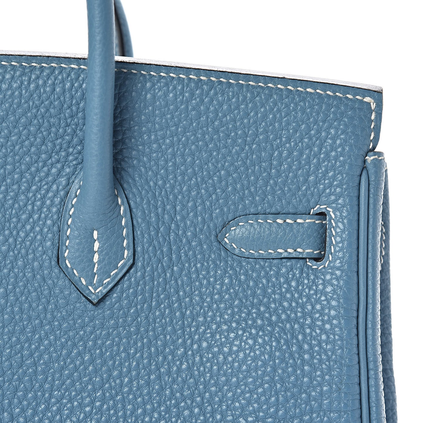 Togo Birkin 25 Blue Jean