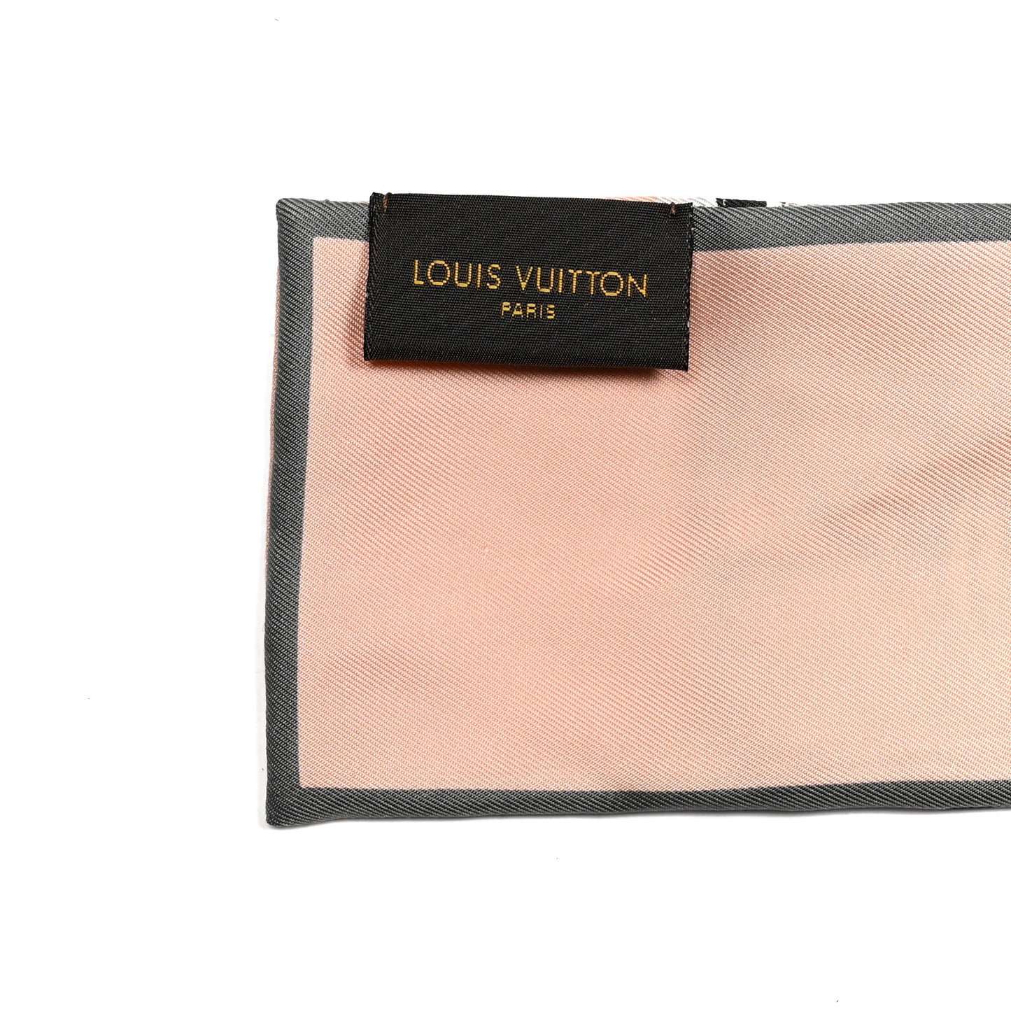 Silk Monogram Trunks Bandeau Rose Poudre