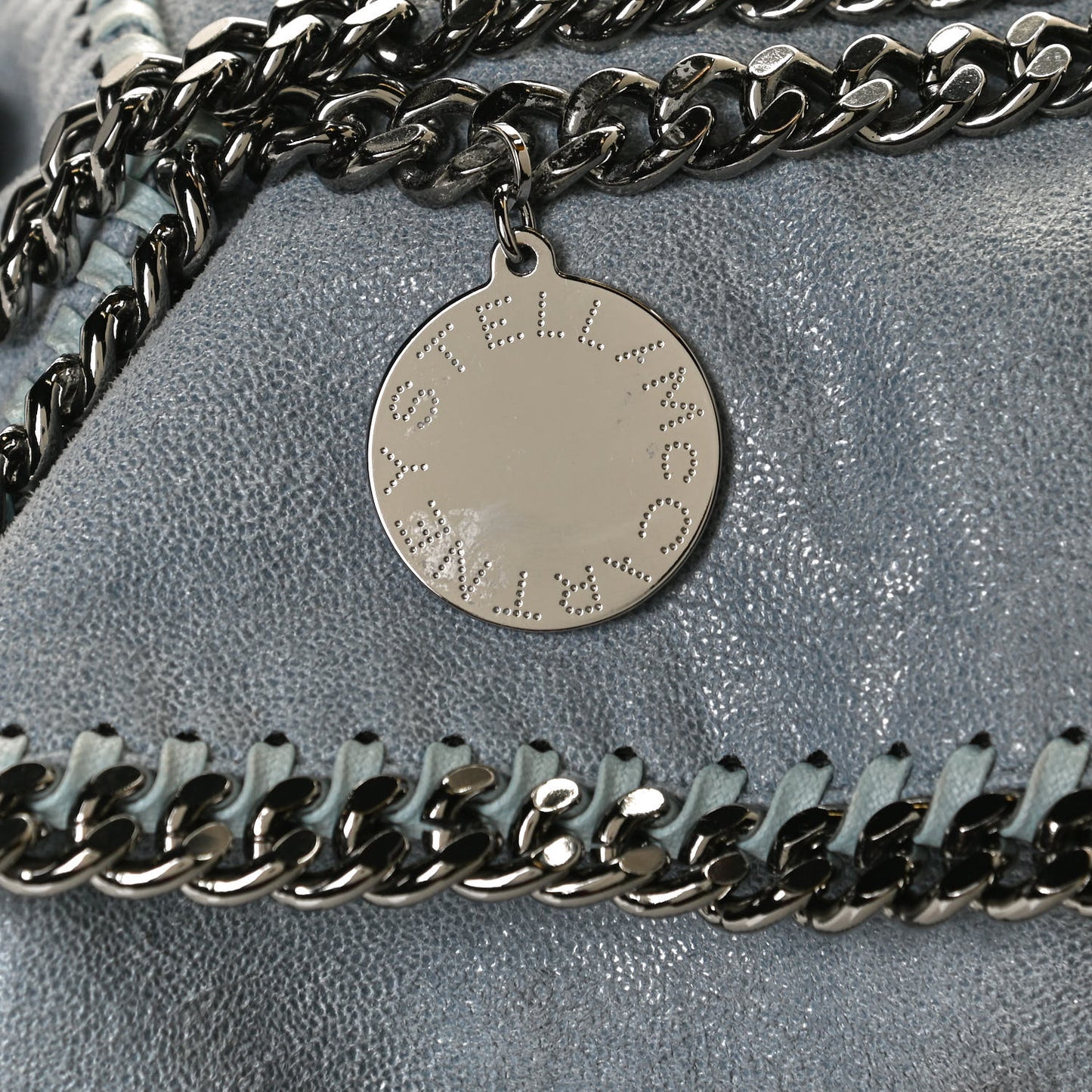 Shaggy Deer Big Falabella Tote Duck Blue