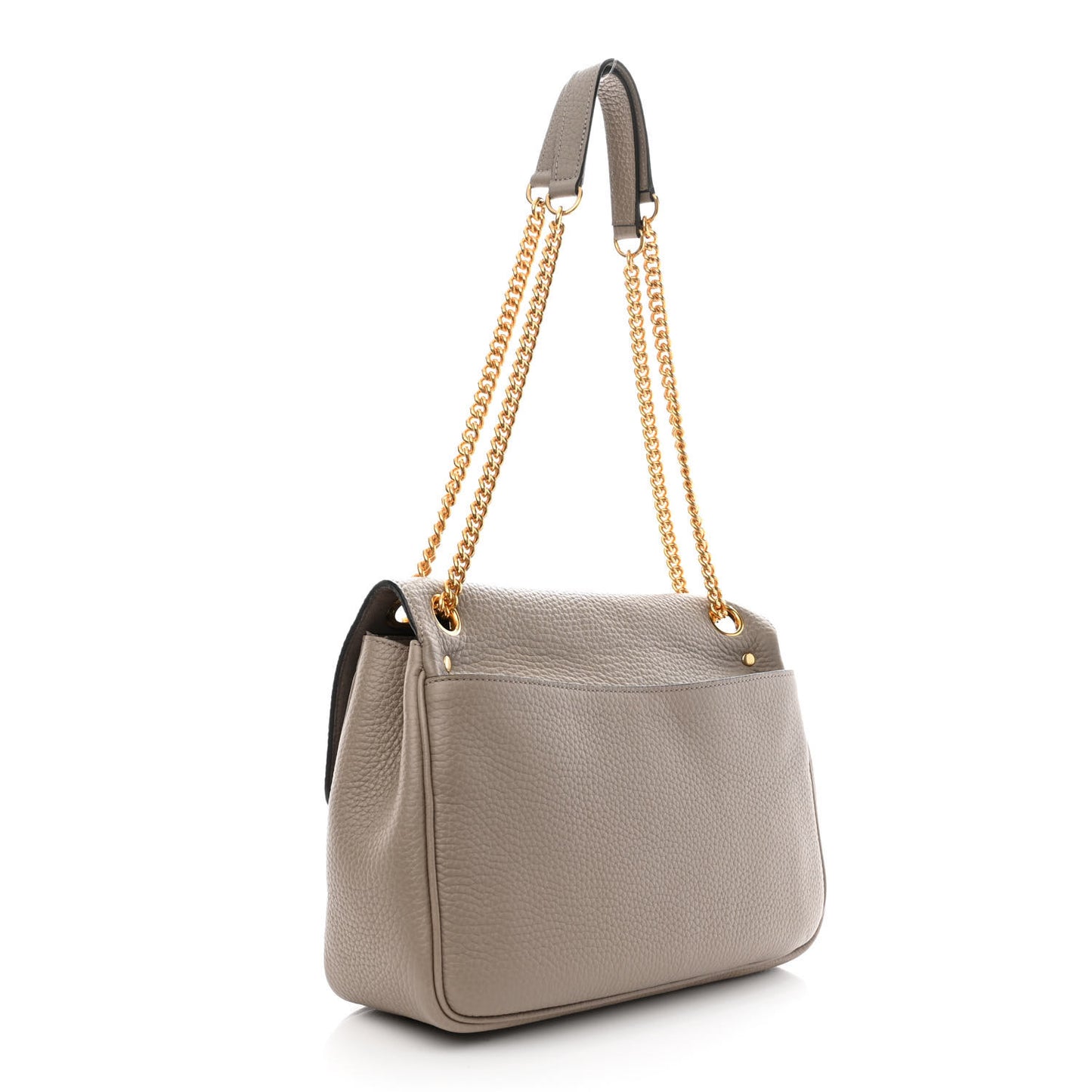 Heavy Grained Calfskin Darley Satchel Clay