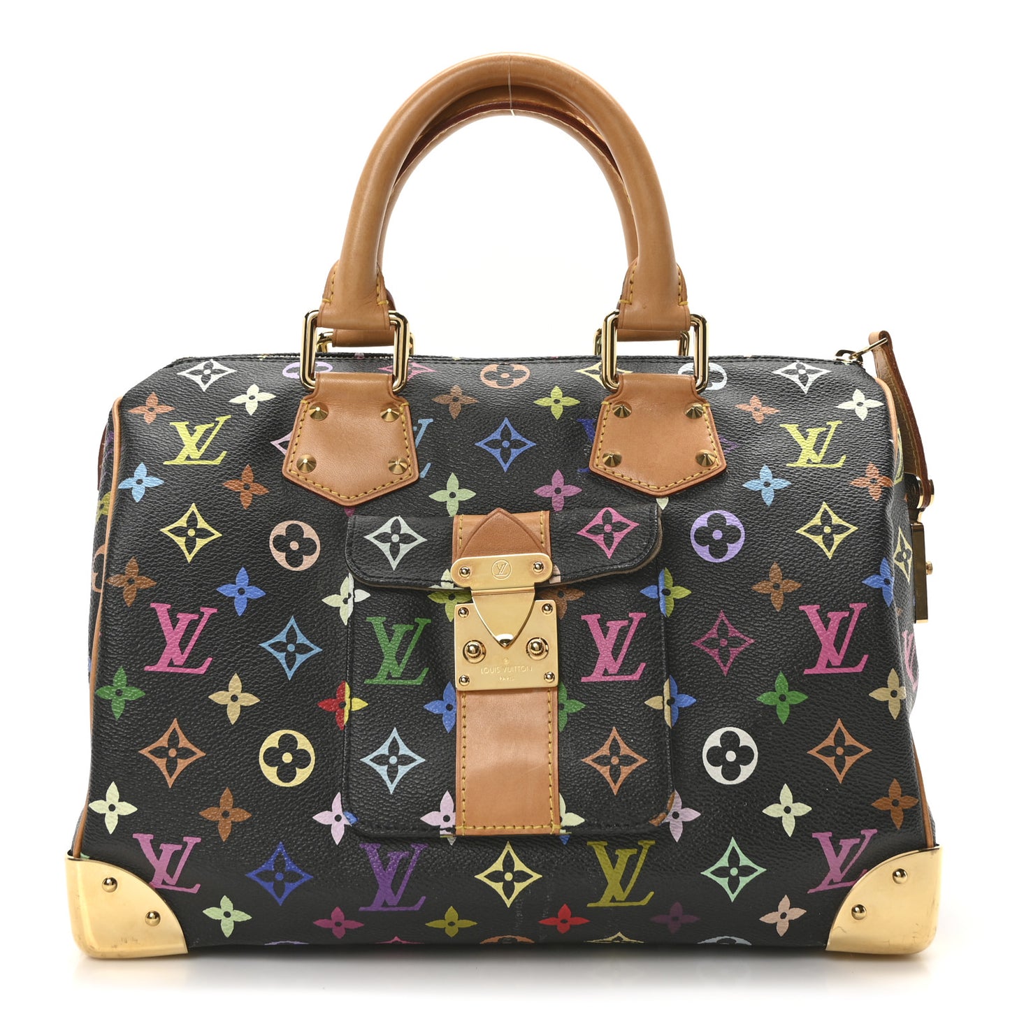 Monogram Multicolor Speedy 30 Black