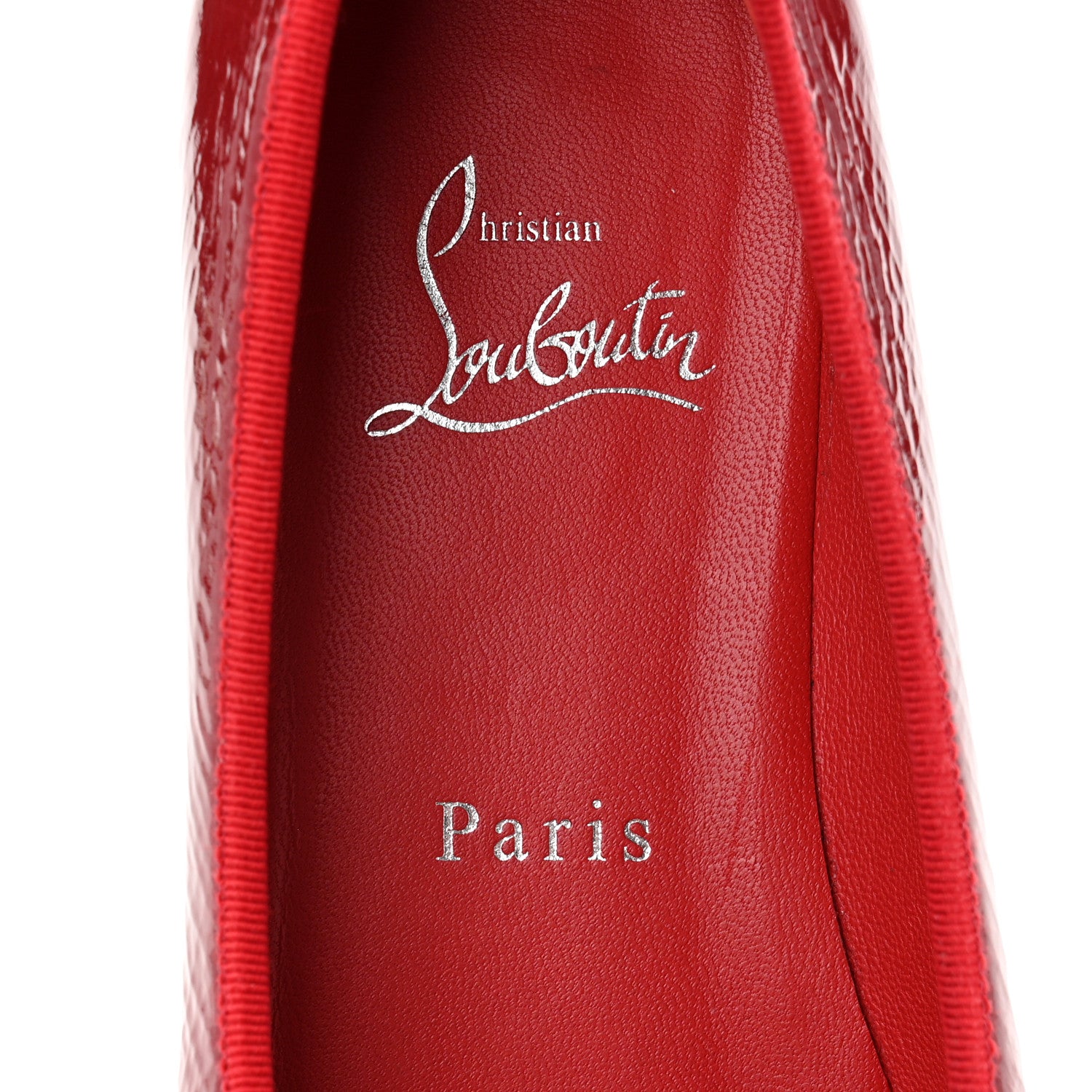Christian Louboutin Patent Sweetie Jane Ballerina Flats 38.5 Loubi 8 of 8