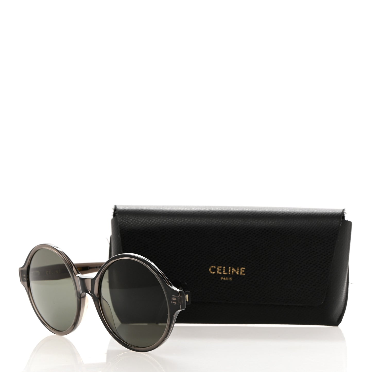 Round Sunglasses CL 40051I Quote Title: CELINE Round Sunglasses CL 40051/I Transparent Black
