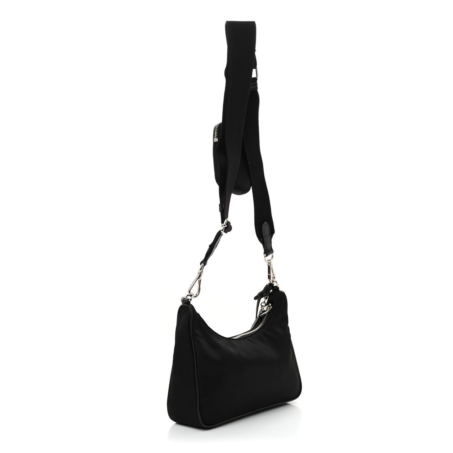 Nylon Re-Edition 2005 Shoulder Bag Black
