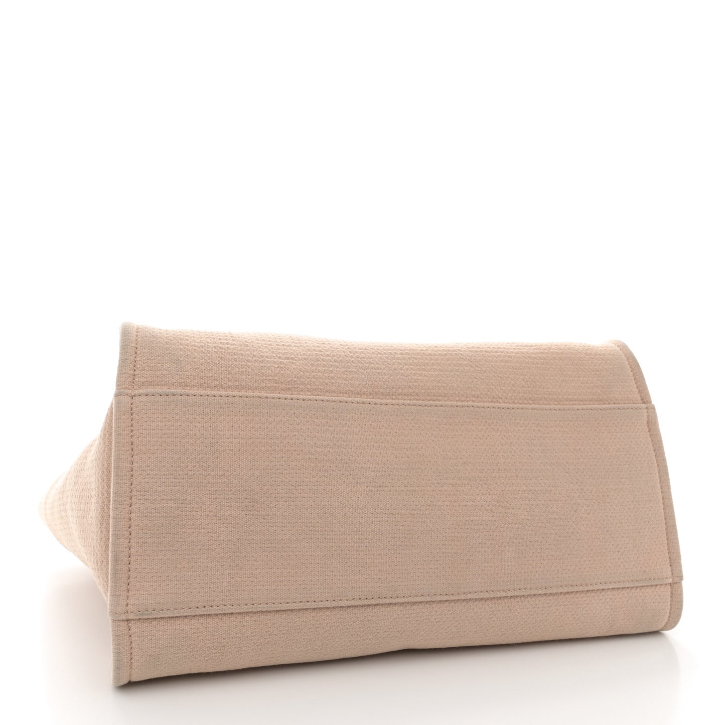 Mixed Fibers Medium Deauville Tote Beige