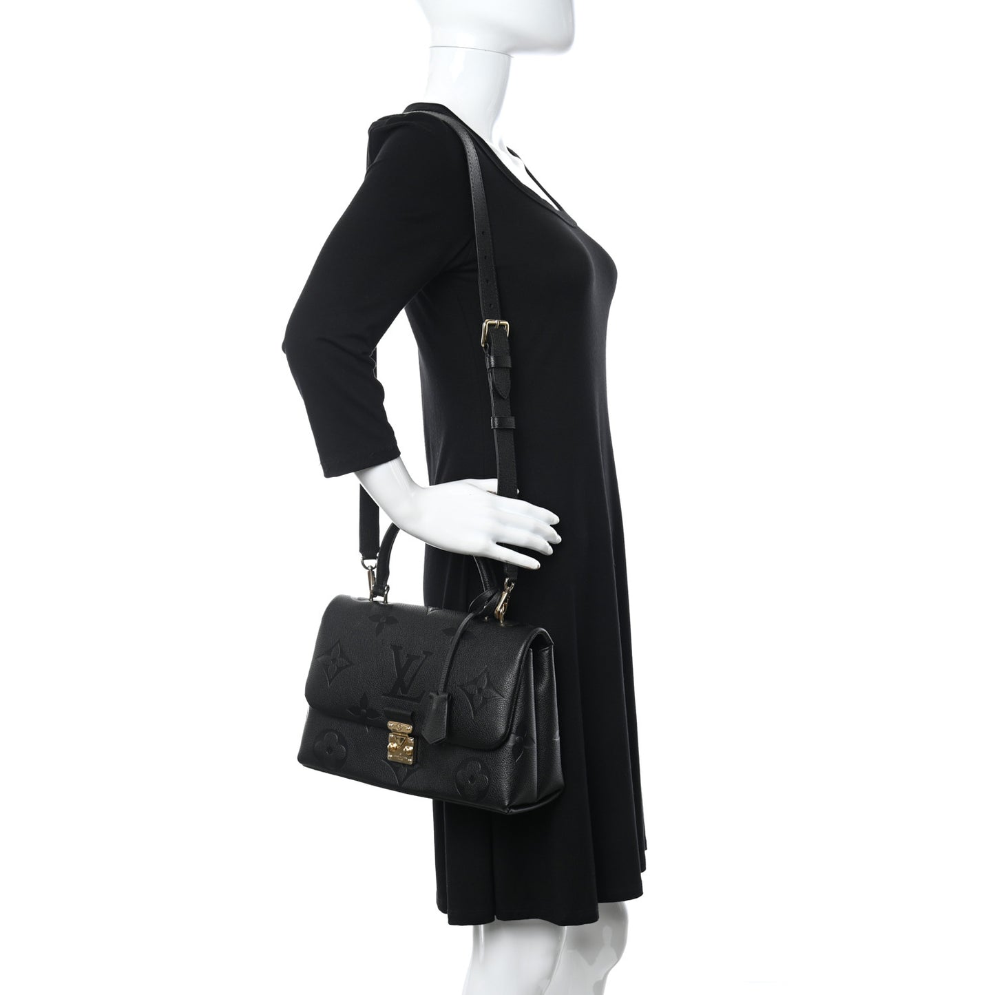 Empreinte Monogram Giant Madeleine MM Black