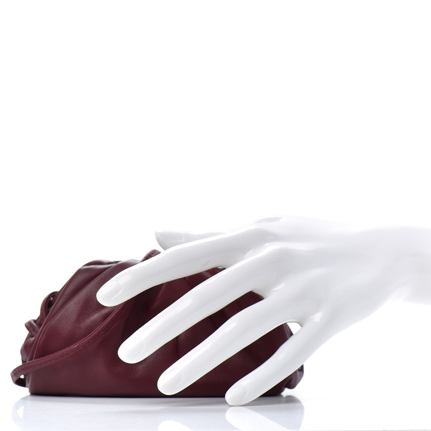 Bottega Veneta Butter Calfskin Coin Purse Bordeaux 2 of 6