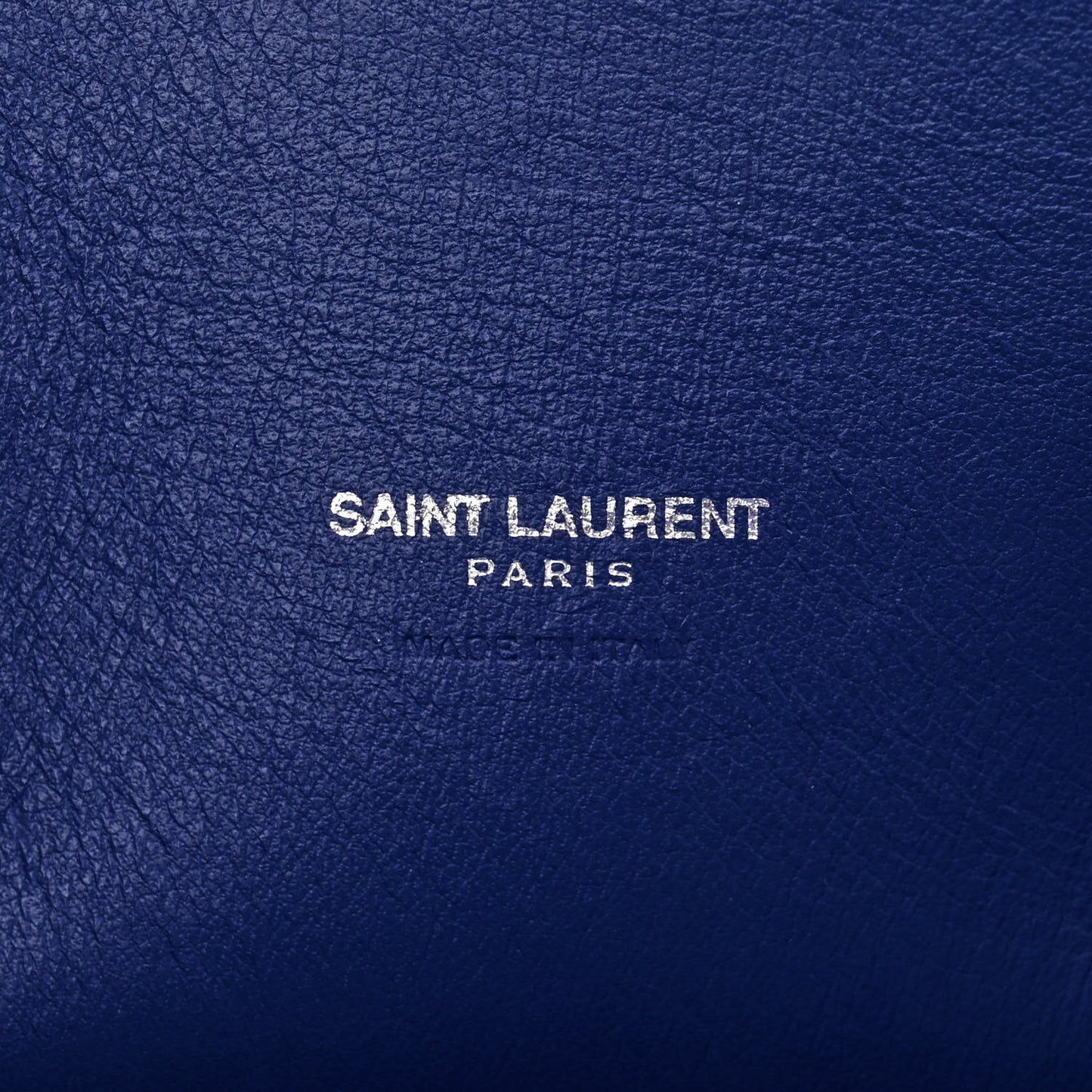 Grained Calfskin Baby Sac De Jour Outremer