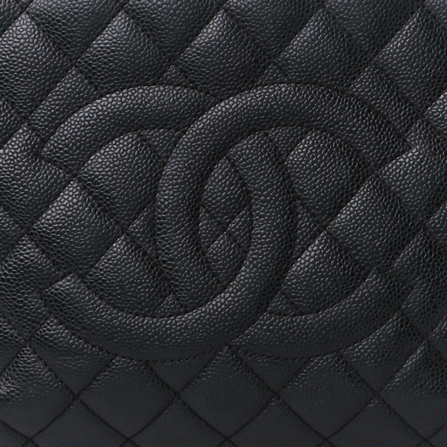 Chanel Caviar Quilted Grand Shopping Tote GST Black 8 of 12