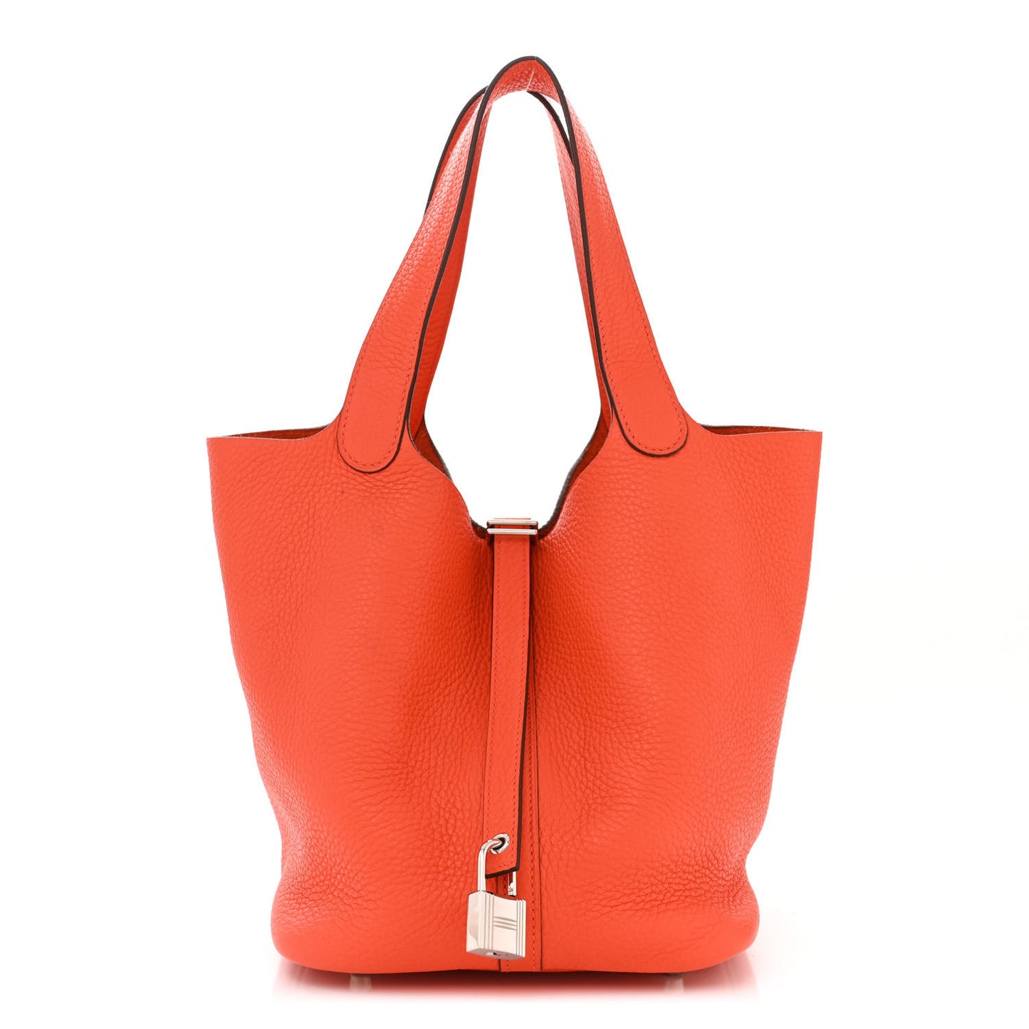 Taurillon Clemence Picotin Lock 22 MM Orange