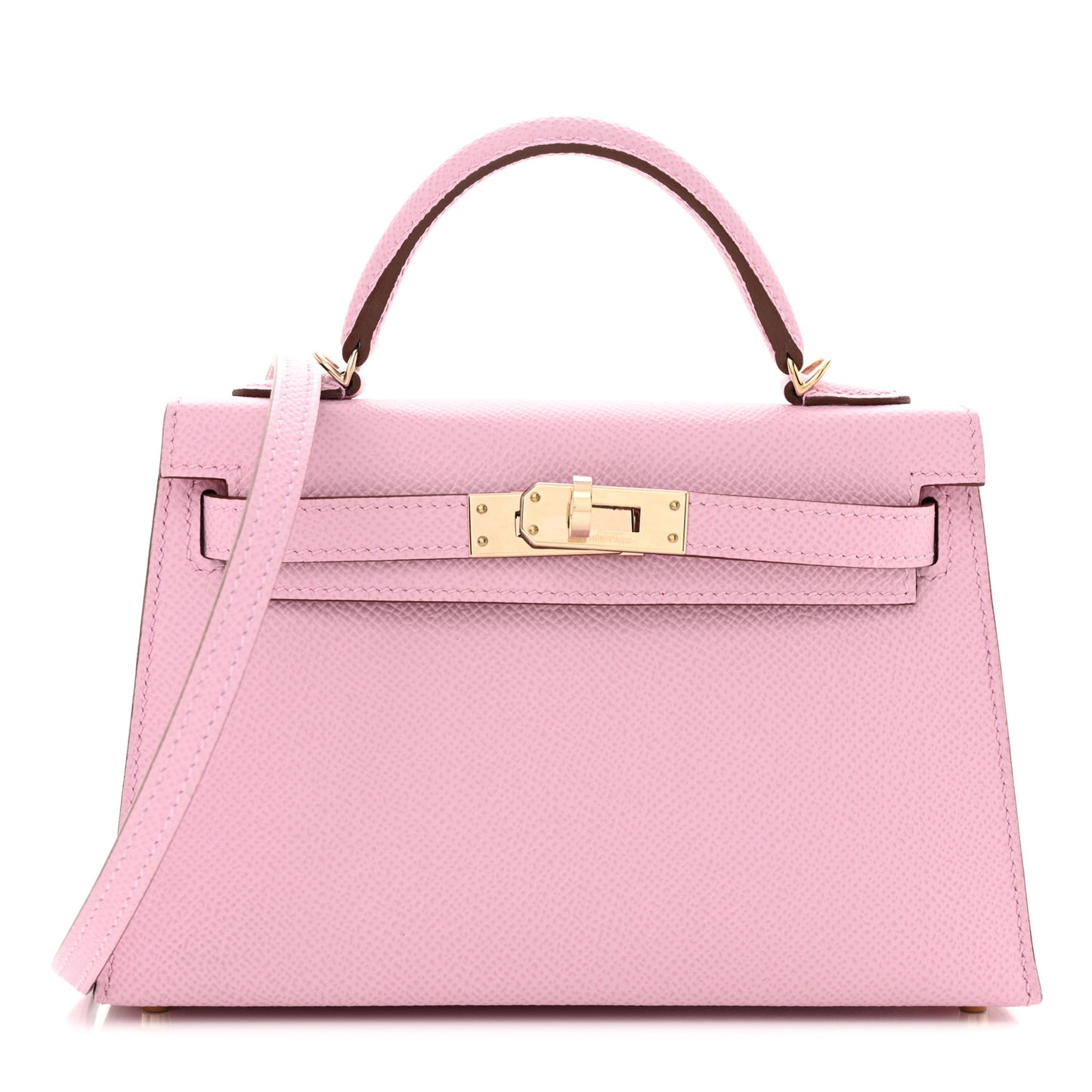 Epsom Horseshoe Mini Kelly Sellier 20 Mauve Sylvestre Rose Mexico