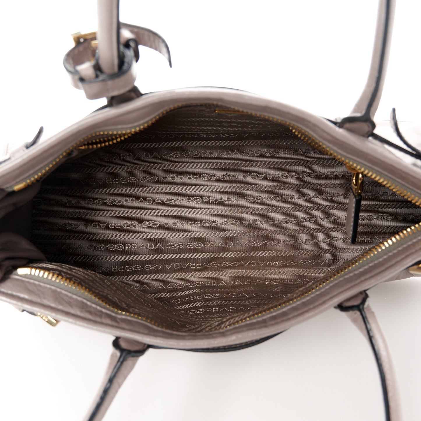 Shiny Nappa Medium Shoulder Bag Pewter