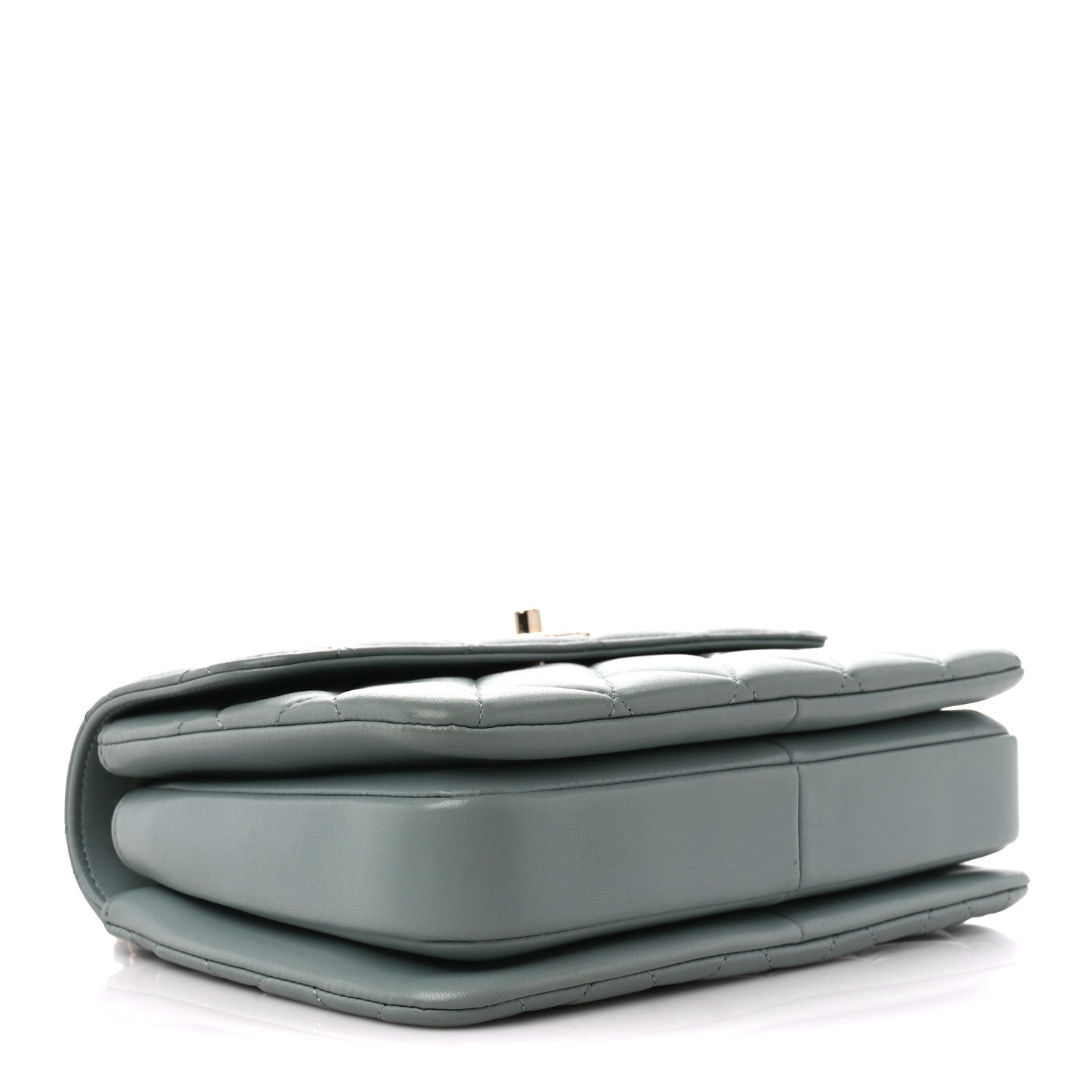 Chanel Lambskin Quilted Small Trendy CC Flap Dual Handle Bag Blue 4 of 10