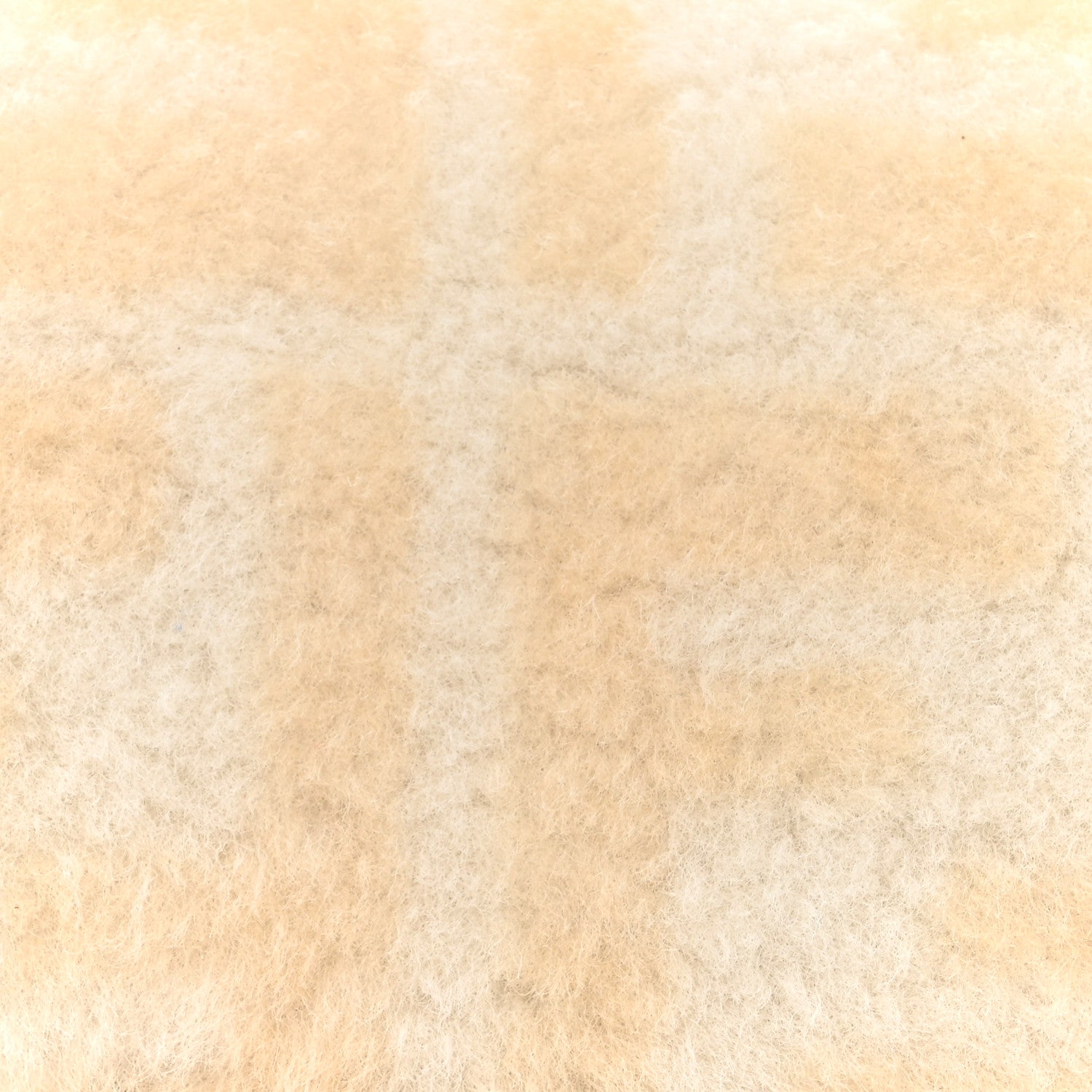 Fendi Shearling Vitello Dolce Macro FF 1974 Baguette White Ice Cuoio Miele Scuro 8 of 11