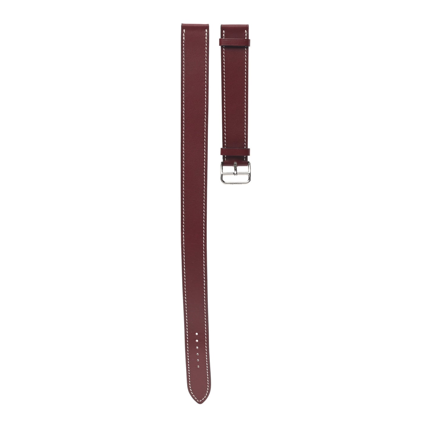 Swift Heure H Hour Watch PM Double Tour Strap Rouge H