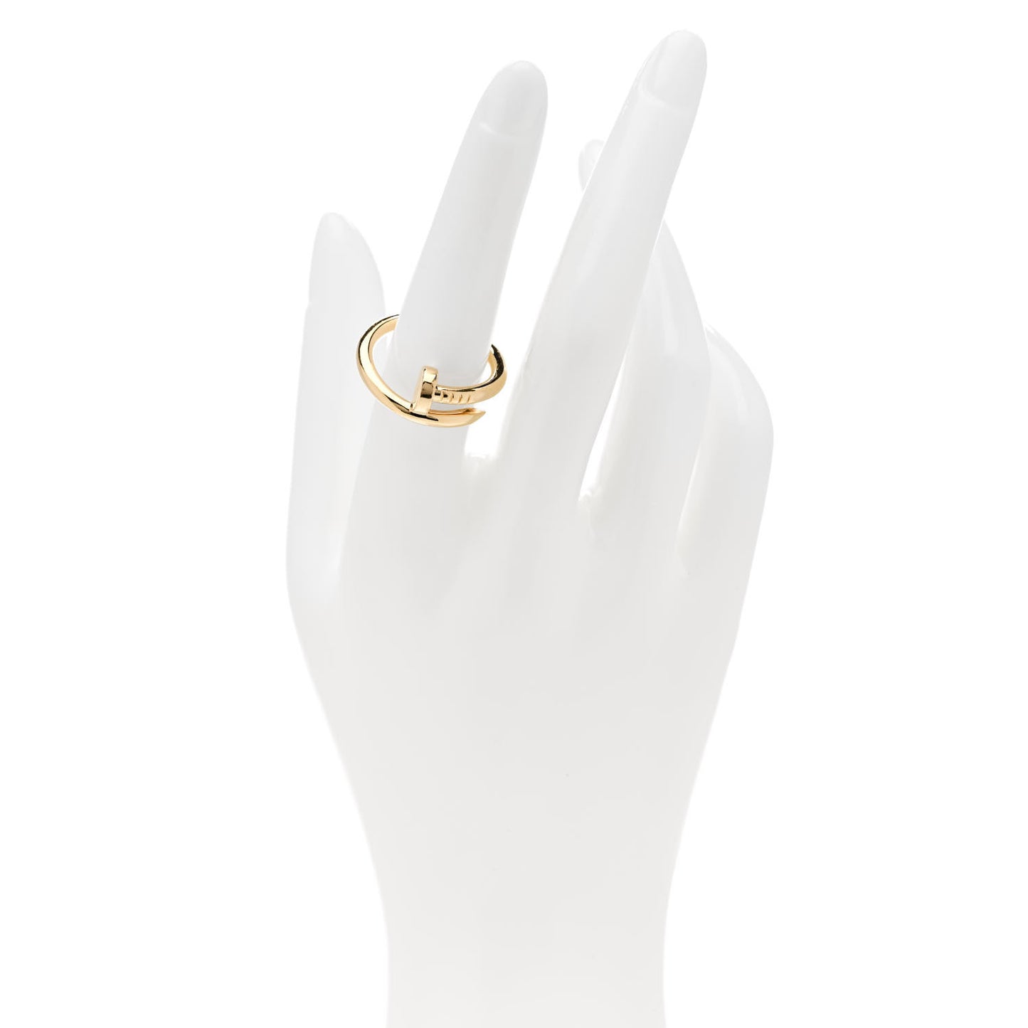 18K Yellow Gold Juste Un Clou Ring 57 8