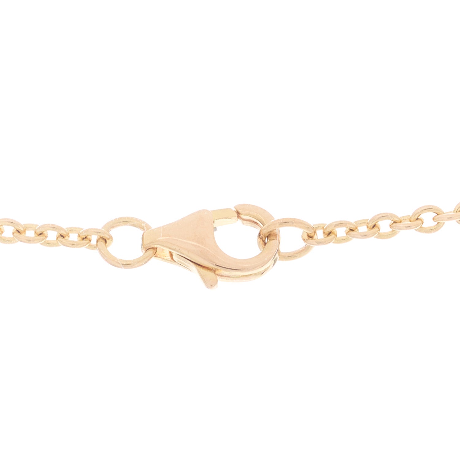 Cartier 18K Pink Gold Interlocking LOVE Necklace 4 of 5