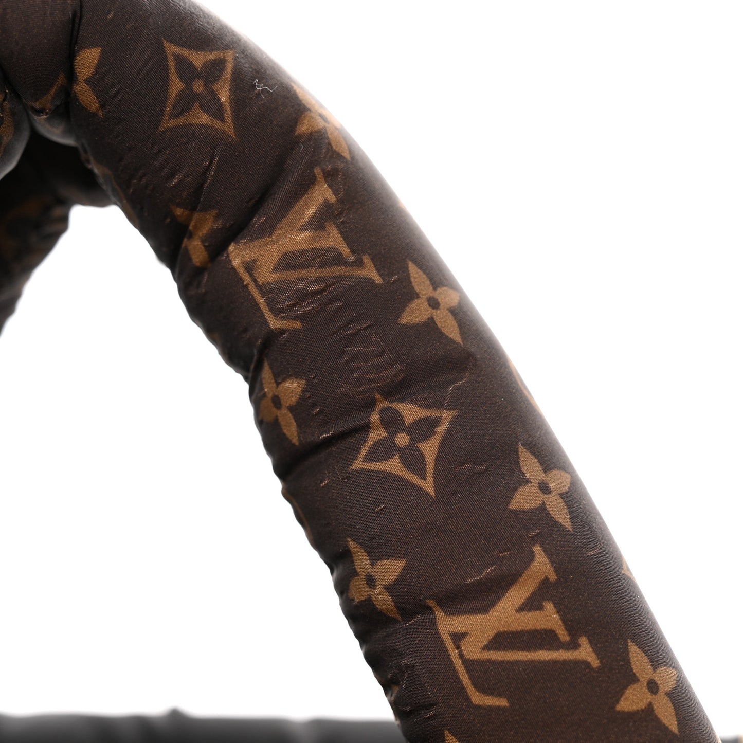 Econyl Monogram Pillow Giant Onthego MM Black