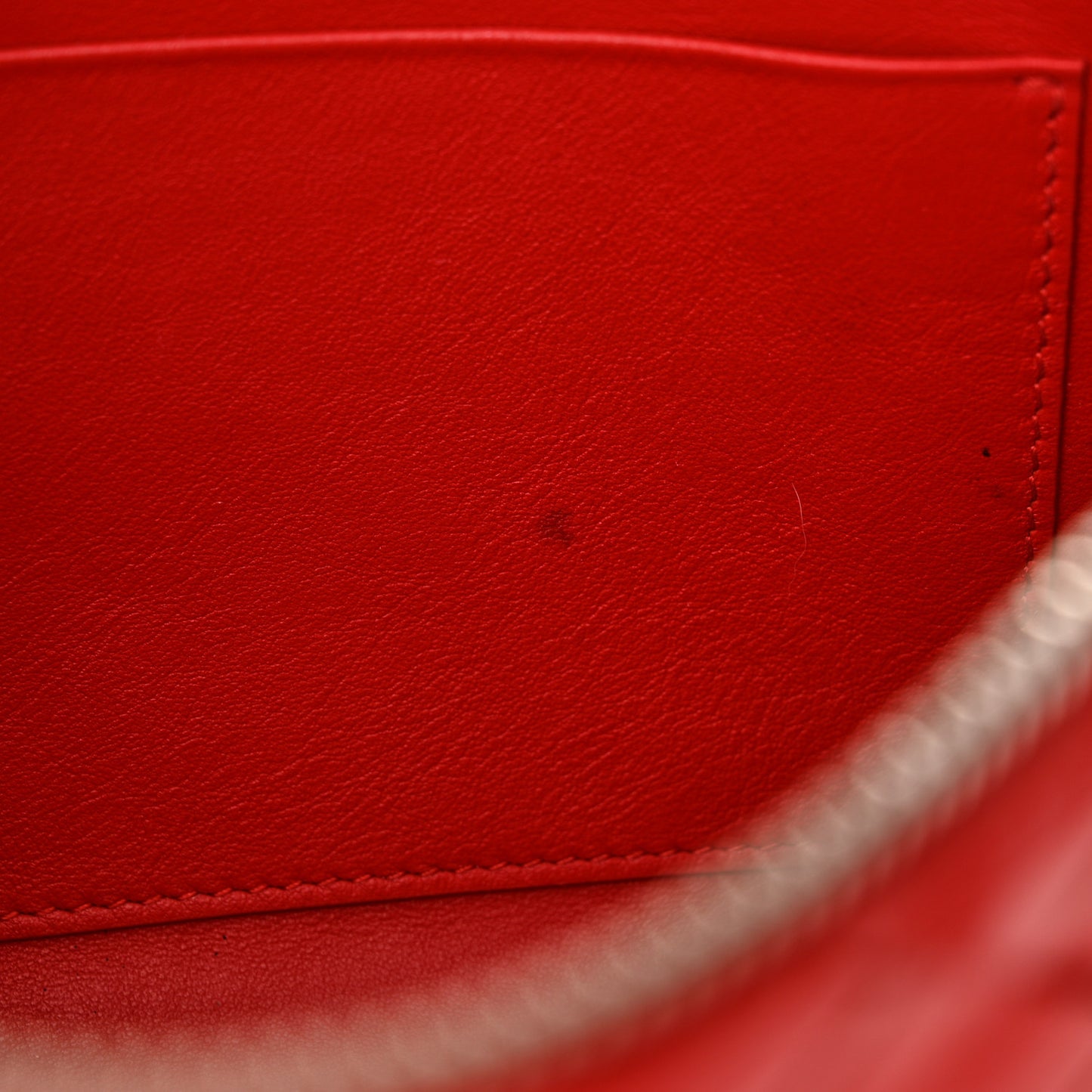 Nappa Intrecciato Small Camera Bag Red