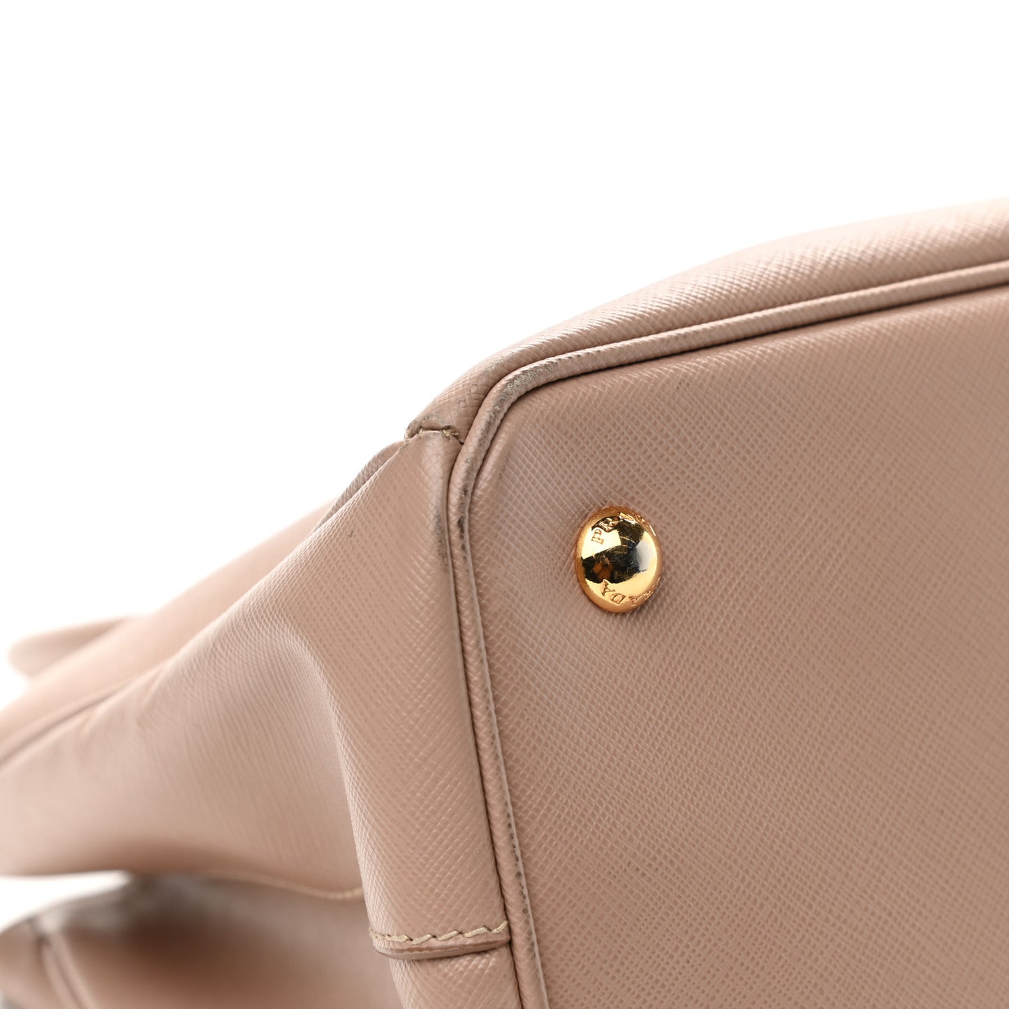 Saffiano Lux Small Tote Cammeo