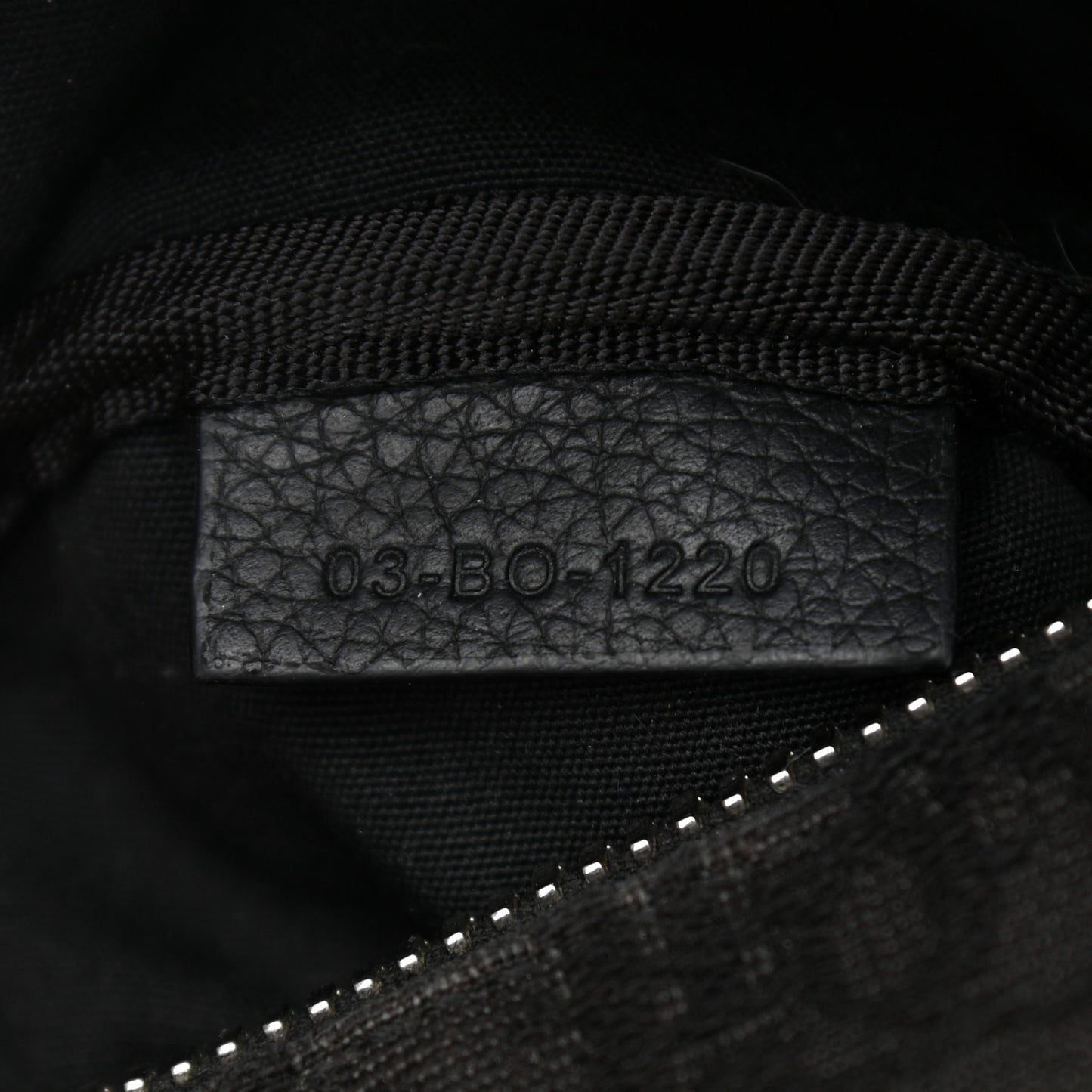 Oblique Roller Messenger Bag Black
