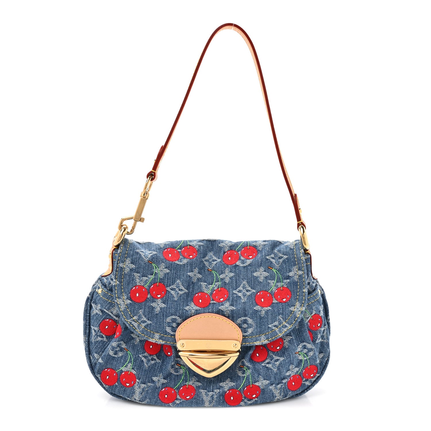Louis Vuitton LV X TM Monogram Denim Cerises Sunset 1824623