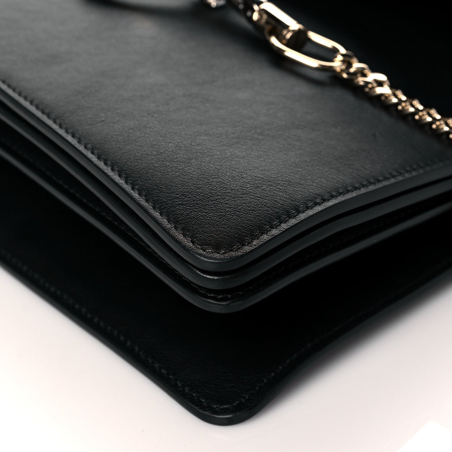 Suede Calfskin Medium Faye Shoulder Bag Black