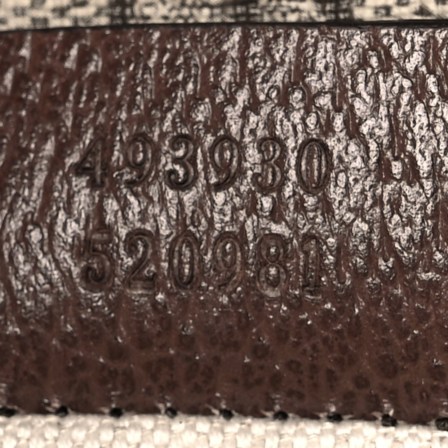 GG Supreme Monogram Neo Vintage Web Belt Bag Brown