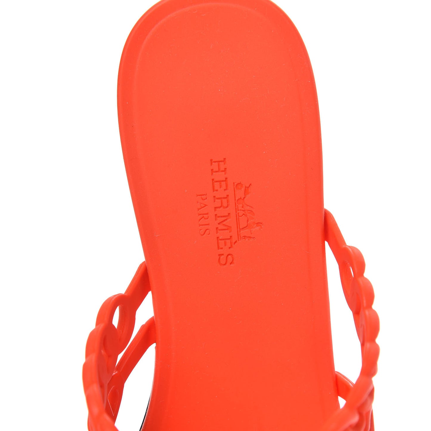 Rubber Chaine d'Ancre Nude Sandals 36 Pavot