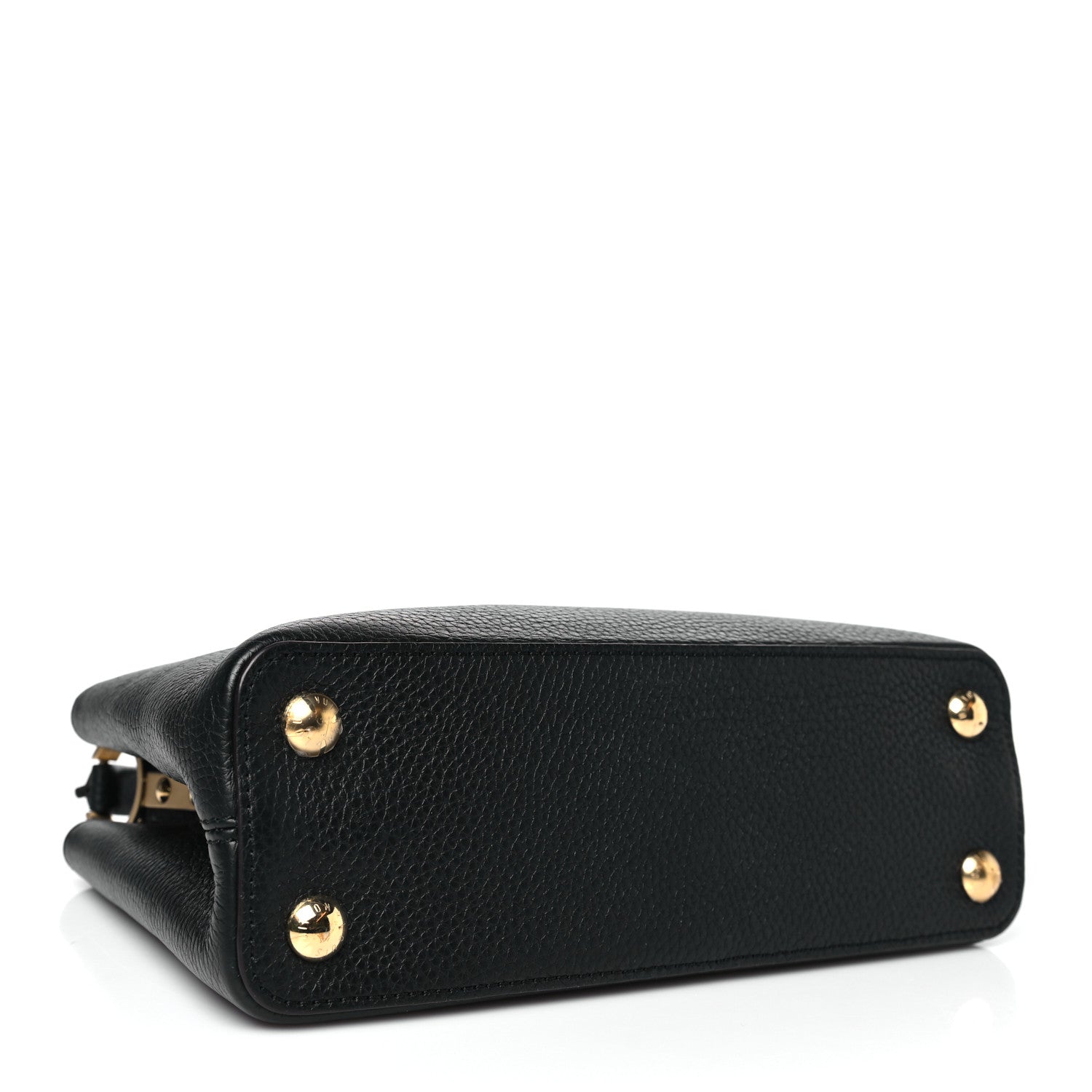 Louis Vuitton Taurillon Capucines BB Black 4 of 9