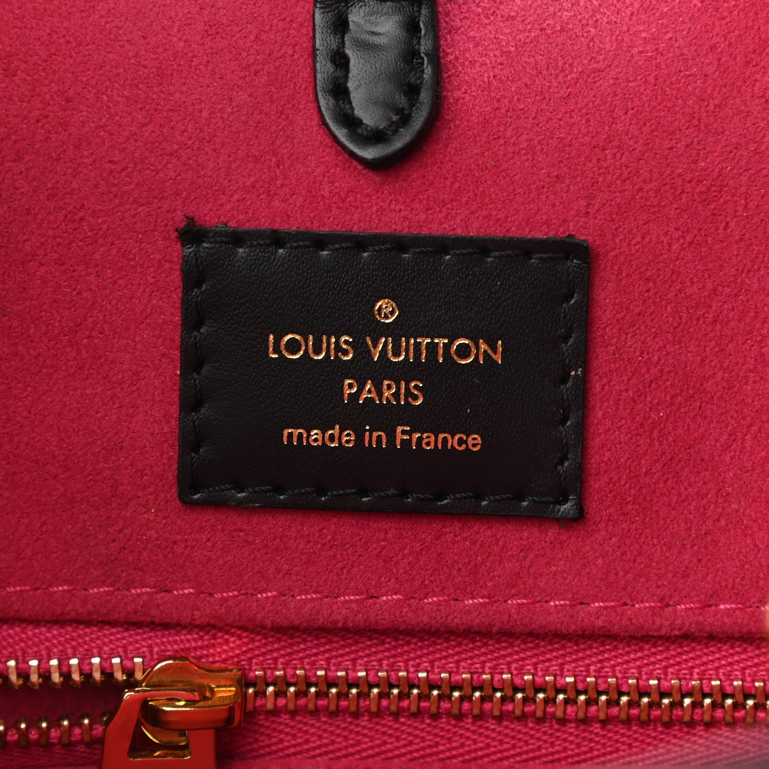 Louis Vuitton Epi Onthego MM Black 6 of 10
