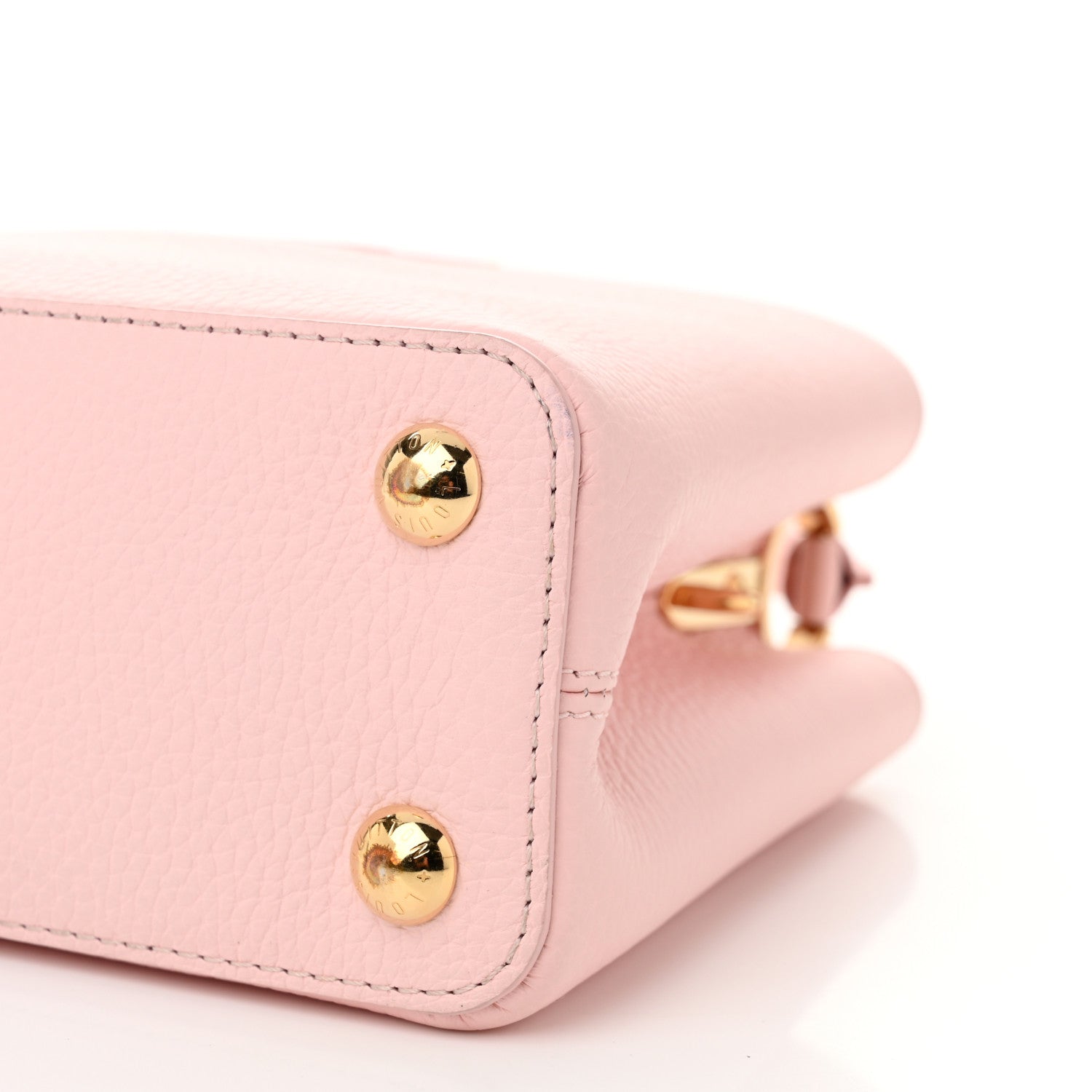 Louis Vuitton Taurillon Capucines BB Rose Jasmin 9 of 9