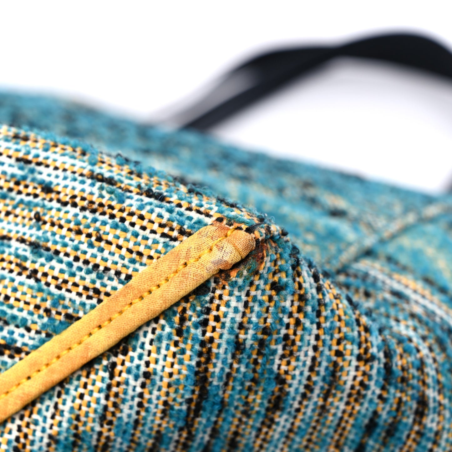 Tweed Phantom Cabas Tote Blue