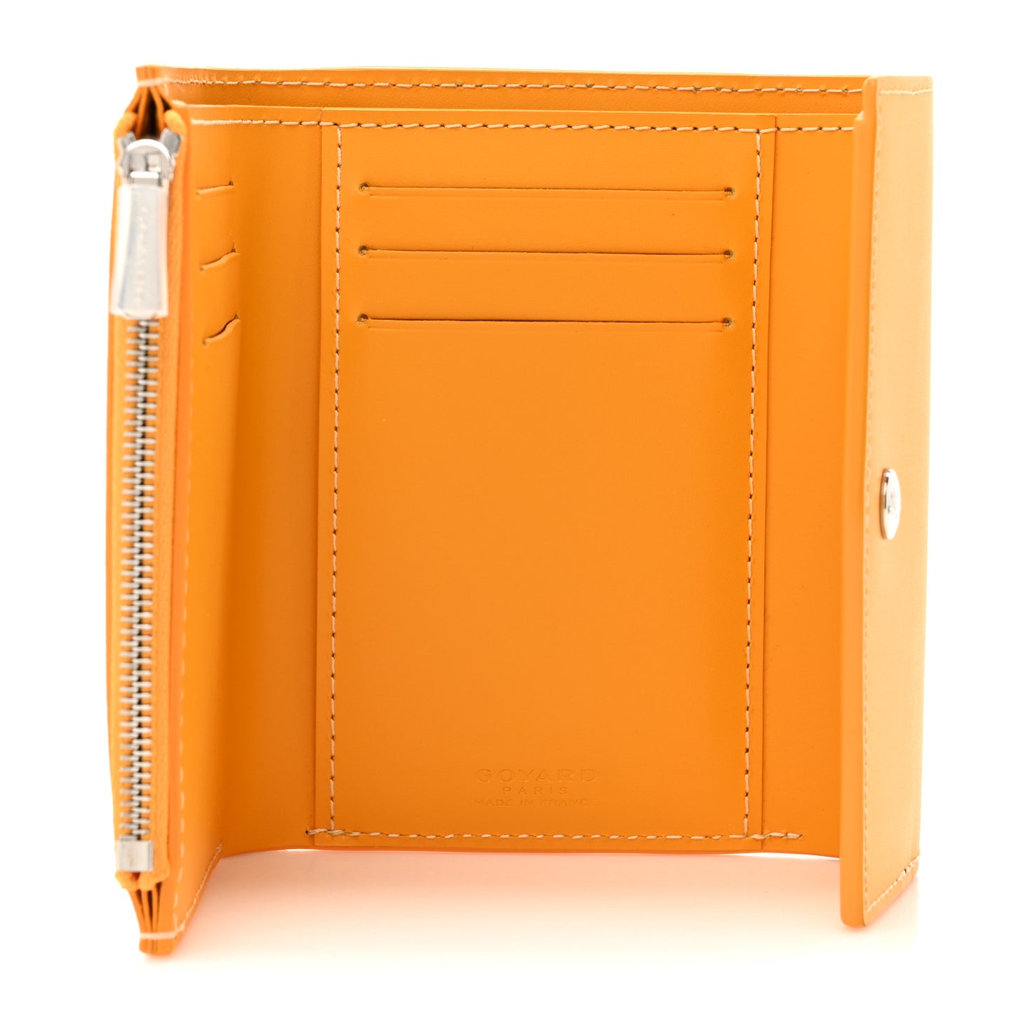 Goyardine Saint-Gabriel Compact Wallet Yellow