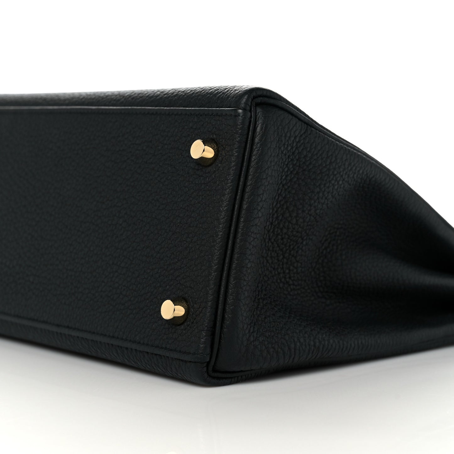 Togo Matte Alligator Kelly Retourne Touch 32 Black
