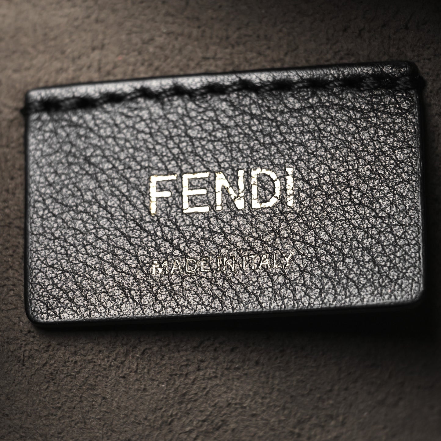 Vitello Century Opaco F is Fendi Camera Case Black