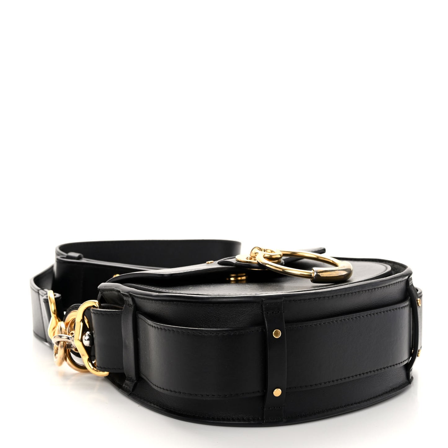Calfskin Small Tess Bag Black