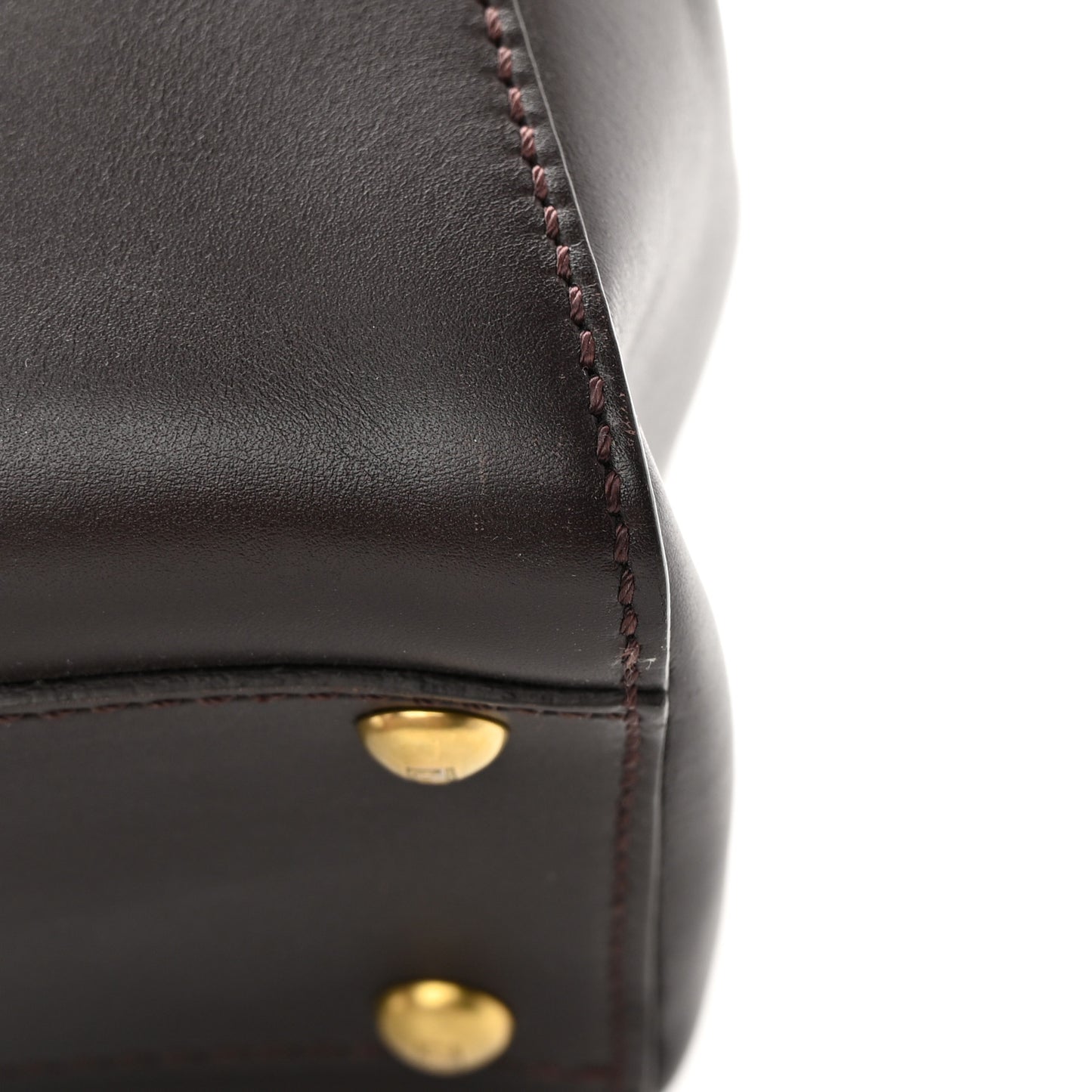 Vitello Calf Hair Zebra Print Medium Peekaboo Iconic Satchel Black