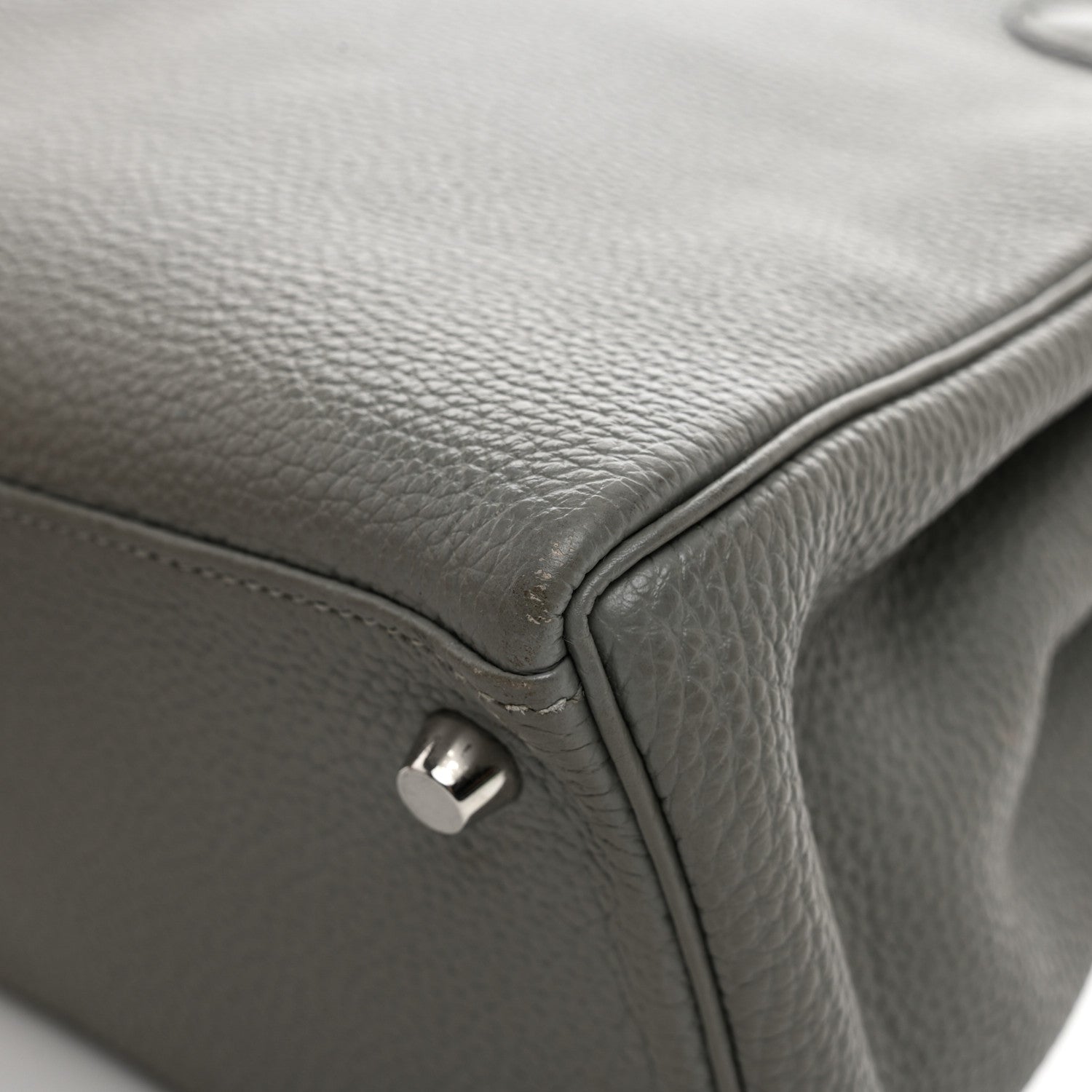 Hermes Togo Kelly Retourne 28 Gris Mouette 11 of 16
