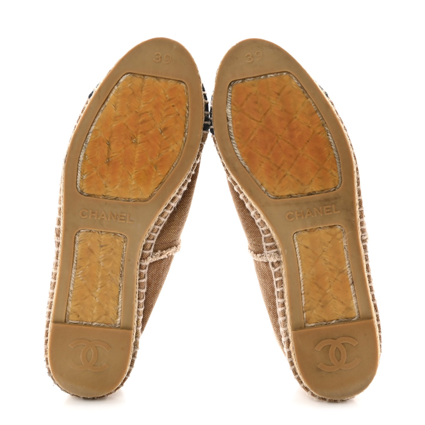 Canvas CC Espadrilles 39 Beige Black